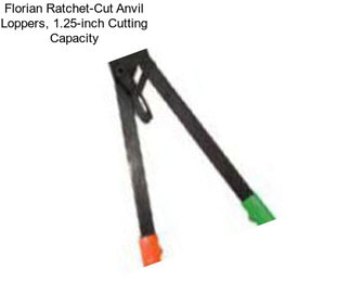 Florian Ratchet-Cut Anvil Loppers, 1.25-inch Cutting Capacity