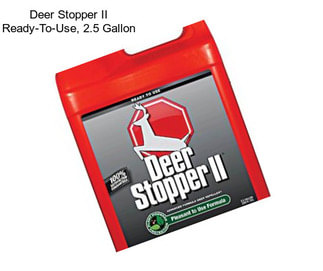 Deer Stopper II Ready-To-Use, 2.5 Gallon