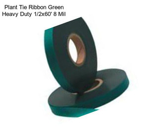 Plant Tie Ribbon Green Heavy Duty 1/2\