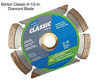 Norton Classic 4-1/2-In. Diamond Blade