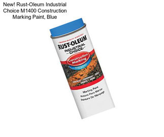 New! Rust-Oleum Industrial Choice M1400 Construction Marking Paint, Blue