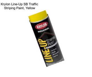 Krylon Line-Up SB Traffic Striping Paint, Yellow
