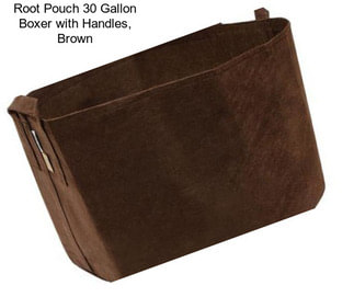 Root Pouch 30 Gallon Boxer with Handles, Brown