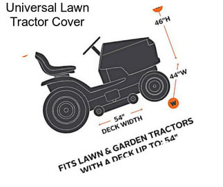 Universal Lawn Tractor Cover