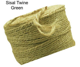 Sisal Twine Green