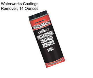 Waterworks Coatings Remover, 14 Ounces