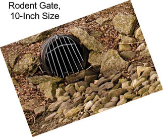 Rodent Gate, 10-Inch Size
