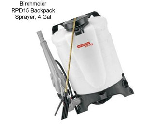 Birchmeier RPD15 Backpack Sprayer, 4 Gal