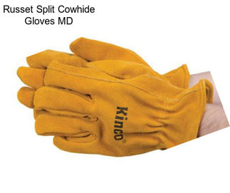 Russet Split Cowhide Gloves MD
