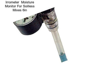 Irrometer  Moisture Monitor For Soilless Mixes 6in