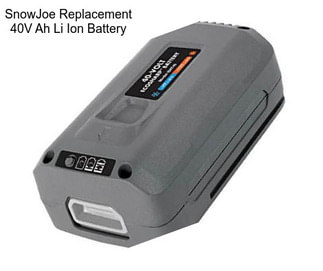 SnowJoe Replacement 40V Ah Li Ion Battery