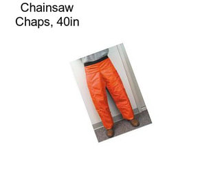 Chainsaw Chaps, 40in