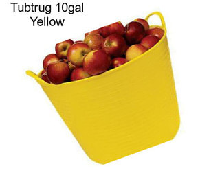 Tubtrug 10gal Yellow