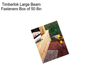 Timberlok Large Beam Fasteners Box of 50 8in