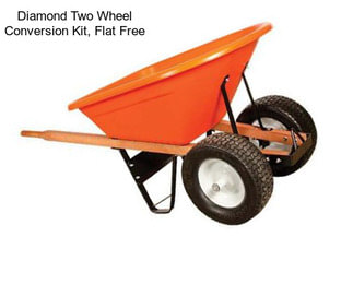 Diamond Two Wheel Conversion Kit, Flat Free