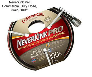 Neverkink Pro Commercial Duty Hose, 3/4in, 100ft