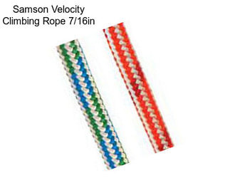 Samson Velocity Climbing Rope 7/16in