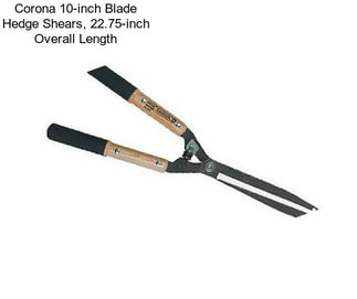 Corona 10-inch Blade Hedge Shears, 22.75-inch Overall Length