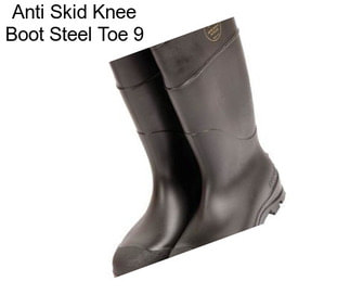 Anti Skid Knee Boot Steel Toe 9