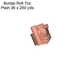 Burlap Roll 7oz Plain 36\