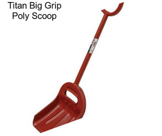 Titan Big Grip Poly Scoop