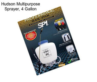 Hudson Multipurpose Sprayer, 4 Gallon