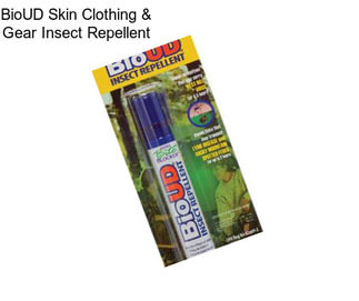 BioUD Skin Clothing & Gear Insect Repellent