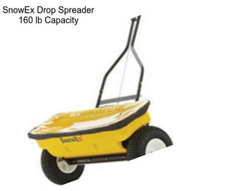SnowEx Drop Spreader 160 lb Capacity