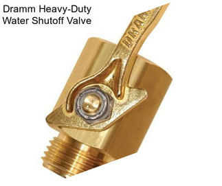 Dramm Heavy-Duty Water Shutoff Valve