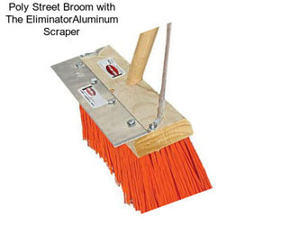 Poly Street Broom with \