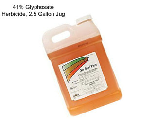 41% Glyphosate Herbicide, 2.5 Gallon Jug