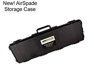 New! AirSpade Storage Case