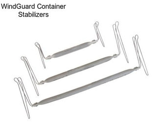 WindGuard Container Stabilizers