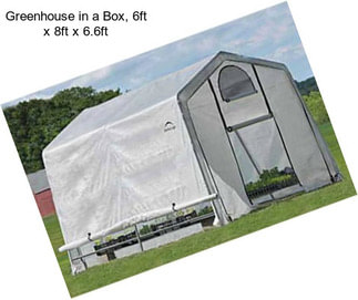 Greenhouse in a Box, 6ft x 8ft x 6.6ft