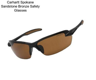 Carhartt Spokane Sandstone Bronze Safety Glasses