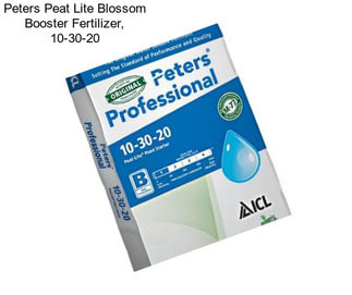 Peters Peat Lite Blossom Booster Fertilizer, 10-30-20