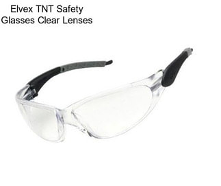 Elvex TNT Safety Glasses Clear Lenses