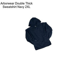 Arborwear Double Thick Sweatshirt Navy 2XL