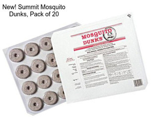 New! Summit Mosquito Dunks, Pack of 20