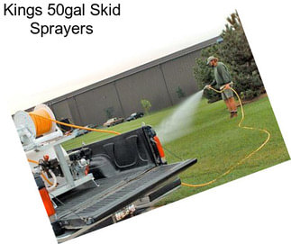 Kings 50gal Skid Sprayers