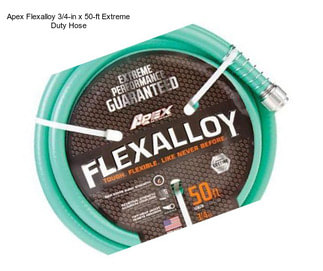 Apex Flexalloy 3/4-in x 50-ft Extreme Duty Hose