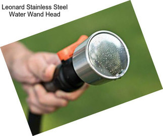 Leonard Stainless Steel Water Wand Head