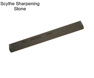 Scythe Sharpening Stone