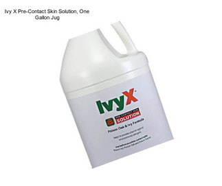 Ivy X Pre-Contact Skin Solution, One Gallon Jug