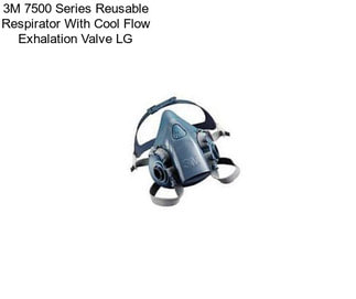 3M 7500 Series Reusable Respirator With Cool Flow Exhalation Valve LG