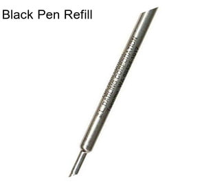 Black Pen Refill