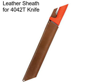 Leather Sheath for 4042T Knife