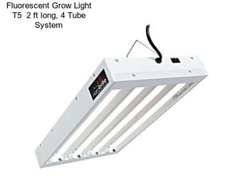 Fluorescent Grow Light T5  2 ft long, 4 Tube System