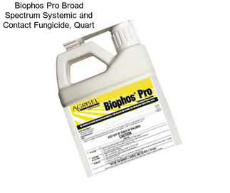 Biophos Pro Broad Spectrum Systemic and Contact Fungicide, Quart