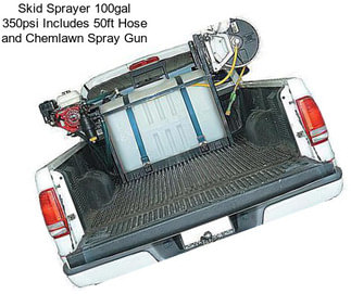 Skid Sprayer 100gal 350psi Includes 50ft Hose and Chemlawn Spray Gun